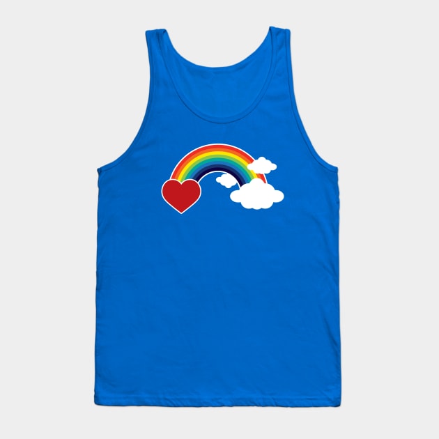 Rainbows, Hearts Clouds! Tank Top by O GRIMLEY